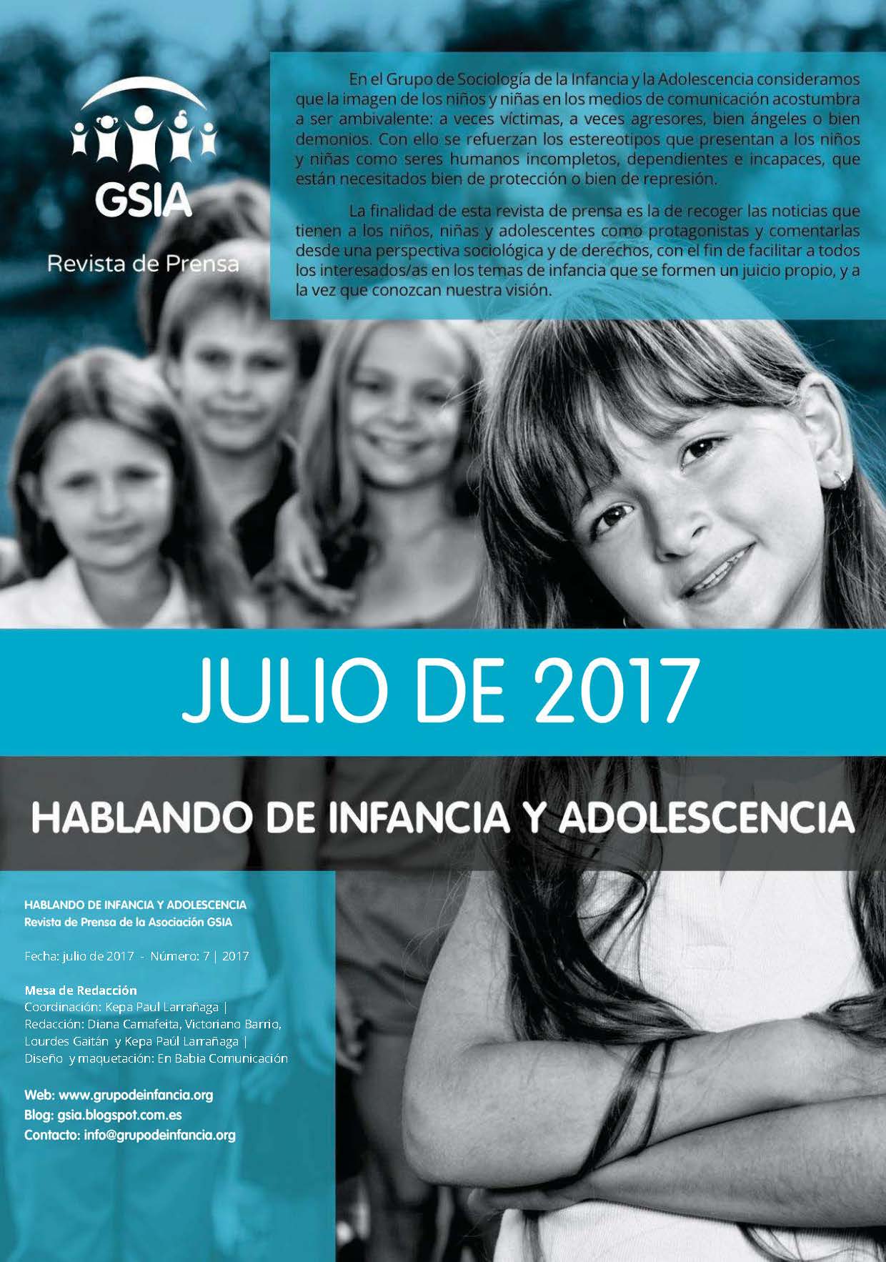 Hablando de infancia y adolescencia